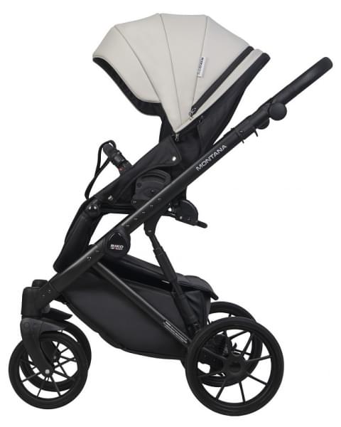 Детская коляска Riko Basic Montana Ecco 3 в 1 31 Light Silver-Black