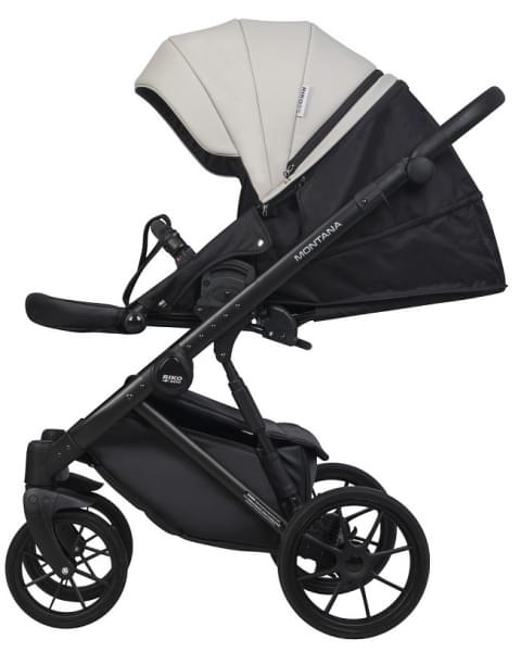 Детская коляска Riko Basic Montana Ecco 3 в 1 31 Light Silver-Black