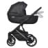 Детская коляска Riko Basic Montana Premium Silver 2 в 1 22 Black