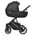 Детская коляска Riko Basic Montana Premium Silver 2 в 1 22 Black
