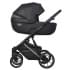 Детская коляска Riko Basic Montana Premium Silver 2 в 1 22 Black