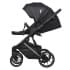Детская коляска Riko Basic Montana Premium Silver 2 в 1 22 Black