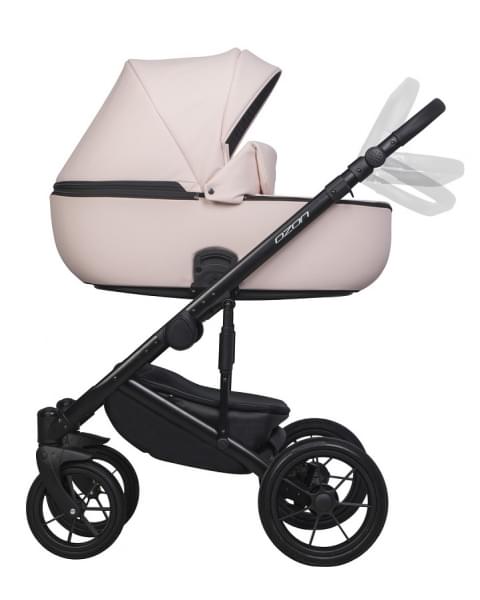 Коляска 3 в 1 Riko Basic Ozon Pastel светло-розовый 01