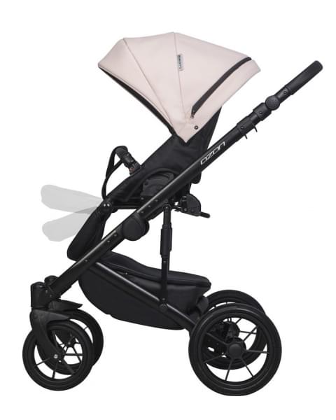 Коляска 3 в 1 Riko Basic Ozon Pastel светло-розовый 01