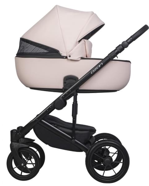 Коляска 3 в 1 Riko Basic Ozon Pastel светло-розовый 01