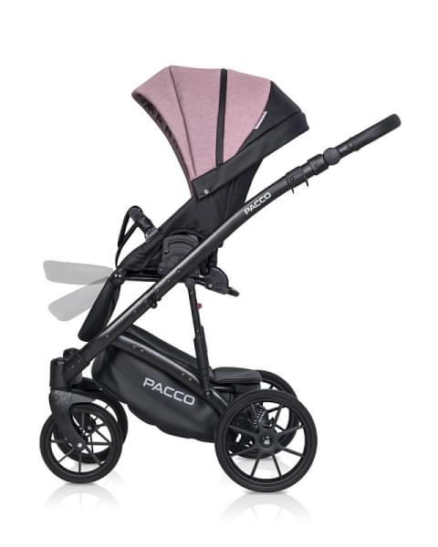 Детская коляска Riko Basic Pacco 2 в 1 02 pink