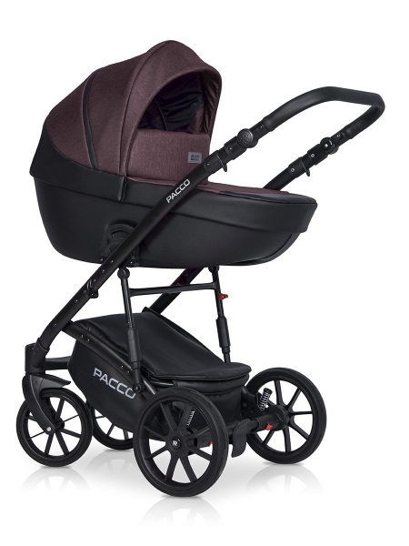 Детская коляска Riko Basic Pacco 3 в 1 01 plum