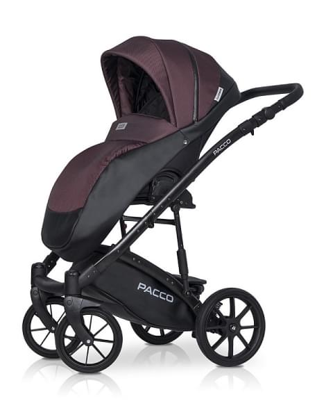 Детская коляска Riko Basic Pacco 3 в 1 01 plum