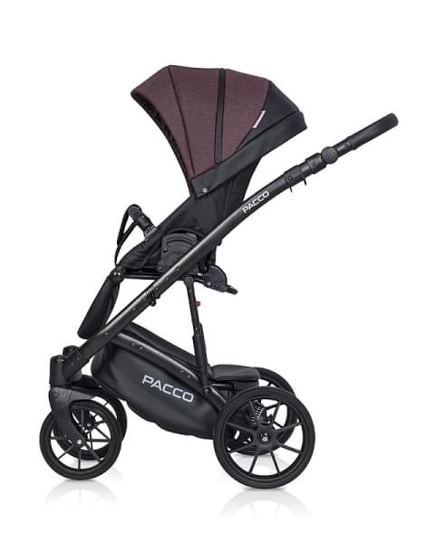 Детская коляска Riko Basic Pacco 3 в 1 01 plum
