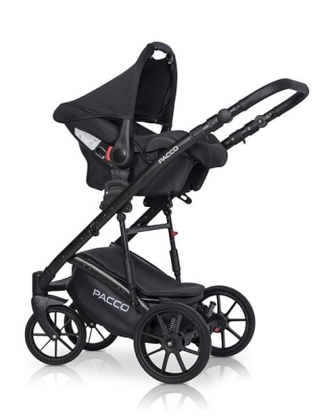 Детская коляска Riko Basic Pacco 3 в 1 01 plum
