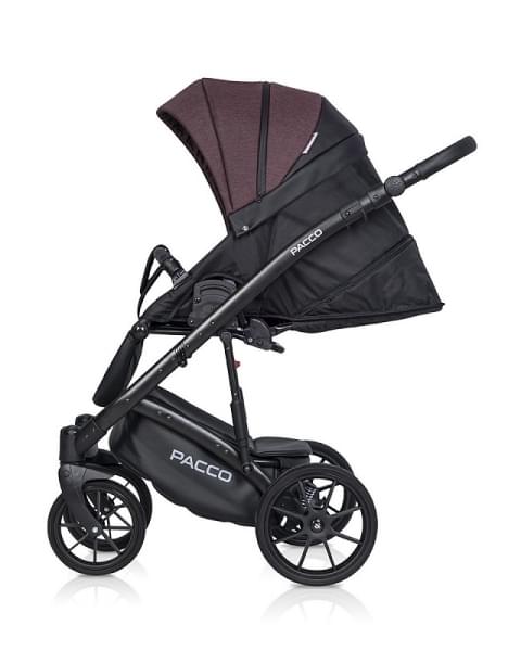 Детская коляска Riko Basic Pacco 3 в 1 01 plum