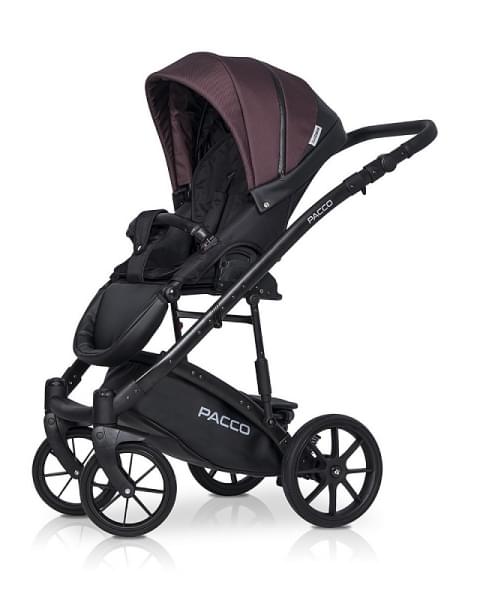 Детская коляска Riko Basic Pacco 3 в 1 01 plum