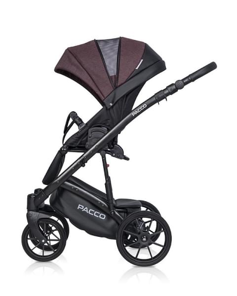 Детская коляска Riko Basic Pacco 3 в 1 01 plum