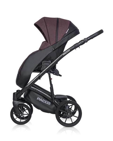 Детская коляска Riko Basic Pacco 3 в 1 01 plum