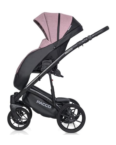 Детская коляска Riko Basic Pacco 3 в 1 02 pink