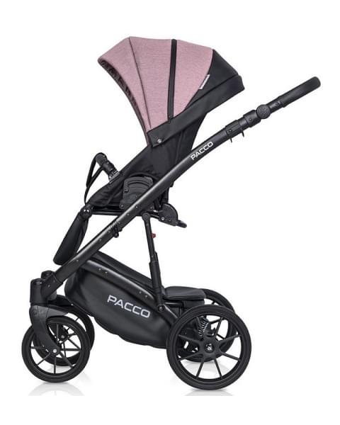 Детская коляска Riko Basic Pacco 3 в 1 02 pink