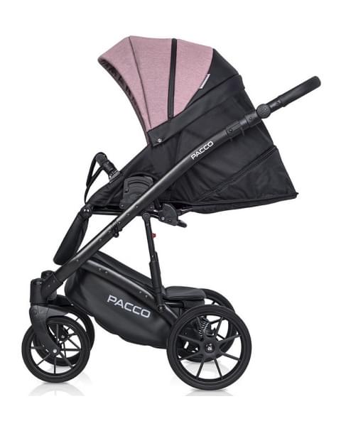 Детская коляска Riko Basic Pacco 3 в 1 02 pink
