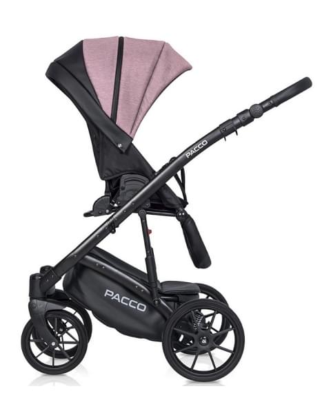 Детская коляска Riko Basic Pacco 3 в 1 02 pink