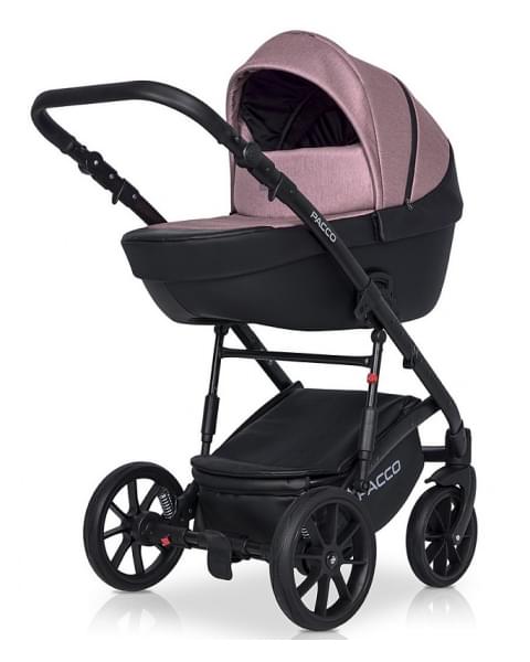 Детская коляска Riko Basic Pacco 3 в 1 02 pink