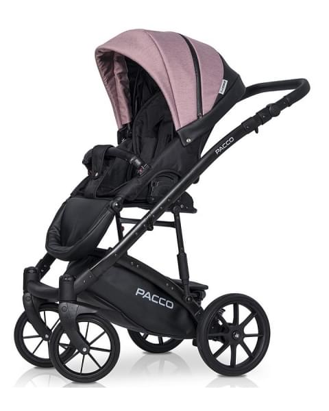 Детская коляска Riko Basic Pacco 3 в 1 02 pink
