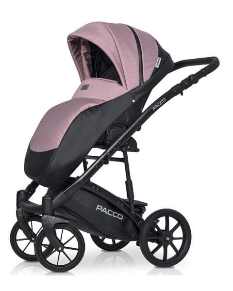 Детская коляска Riko Basic Pacco 3 в 1 02 pink