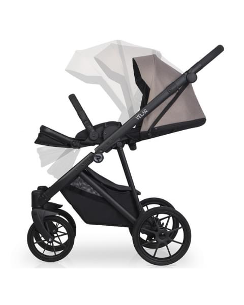 Детская коляска Riko Velar 2 в 1 02 Sand (бежевый)