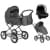 Детская коляска Roan Bass Next Classic d12 3 в 1 с автокреслом Tutis Elo Lux EduSky Black RCL263/1 Steel Grey