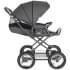 Детская коляска Roan Bass Next Classic d12 3 в 1 с автокреслом Tutis Elo Lux EduSky Black RCL263/1 Steel Grey