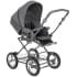 Детская коляска Roan Bass Next Classic d12 3 в 1 с автокреслом Tutis Elo Lux EduSky Black RCL263/1 Steel Grey