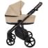 Детская коляска Roan Esso 2025 Кожа 2 в 1 ESSK/212/1 Caramel/Black/руч.Тем.коричневый