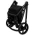 Детская коляска Roan Esso 2025 Кожа 2 в 1 ESSK/212/1 Caramel/Black/руч.Тем.коричневый