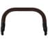 Детская коляска Roan Esso 2025 Кожа 2 в 1 ESSK/212/1 Caramel/Black/руч.Тем.коричневый
