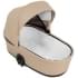 Детская коляска Roan Esso 2025 Кожа 2 в 1 ESSK/212/1 Caramel/Black/руч.Тем.коричневый