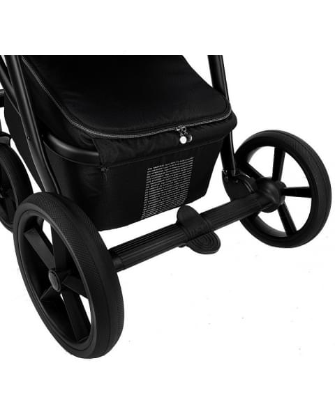 Детская коляска Roan Esso 2025 Кожа 2 в 1 ESSK/214/1 Misti Mint/Grey/руч.Черный