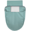 Детская коляска Roan Esso 2025 Кожа 2 в 1 ESSK/214/1 Misti Mint/Grey/руч.Черный