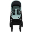 Детская коляска Roan Esso 2025 Кожа 2 в 1 ESSK/214/1 Misti Mint/Grey/руч.Черный