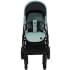 Детская коляска Roan Esso 2025 Кожа 2 в 1 ESSK/214/1 Misti Mint/Grey/руч.Черный