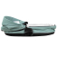 Детская коляска Roan Esso 2025 Кожа 2 в 1 ESSK/214/1 Misti Mint/Grey/руч.Черный