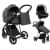 Детская коляска Roan Sol Luxury 3 в 1 с автокреслом Tutis Elo Lux EduSky Black RSL/4051 Taupe/Nikiel