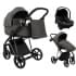 Детская коляска Roan Sol Luxury 3 в 1 с автокреслом Tutis Elo Lux EduSky Black RSL/4051 Taupe/Nikiel