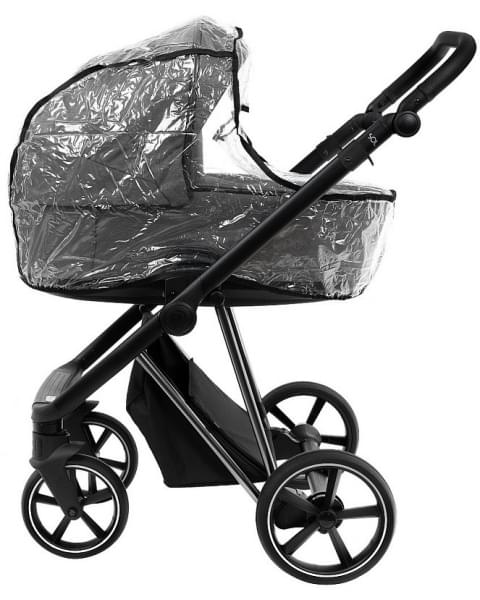 Детская коляска Roan Sol Luxury 3 в 1 с автокреслом Tutis Elo Lux EduSky Black RSL/4051 Taupe/Nikiel