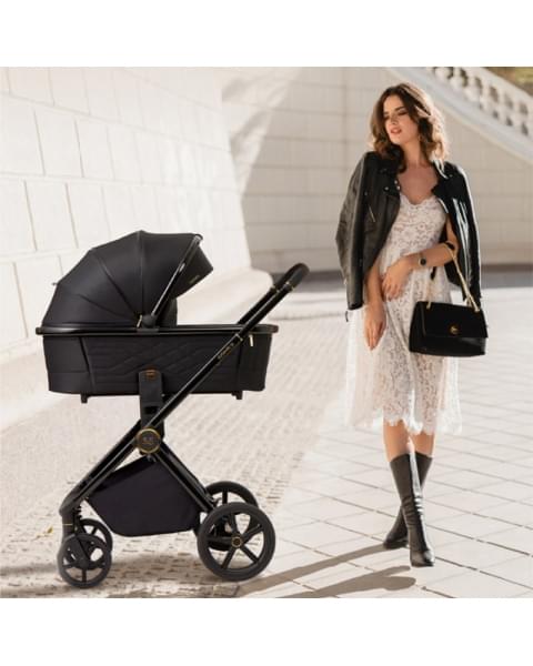 Детская коляска Sweet Baby Elegante 2 в 1 Chrome Black