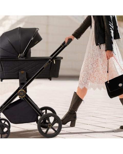 Детская коляска Sweet Baby Elegante 2 в 1 Chrome Black