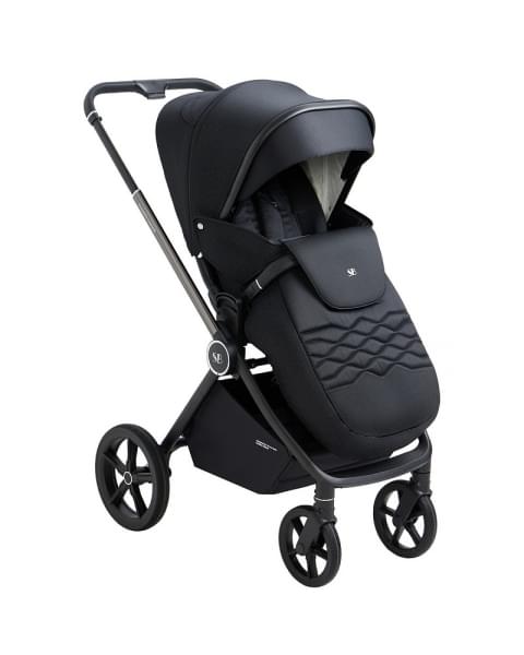 Детская коляска Sweet Baby Elegante 2 в 1 Chrome Black