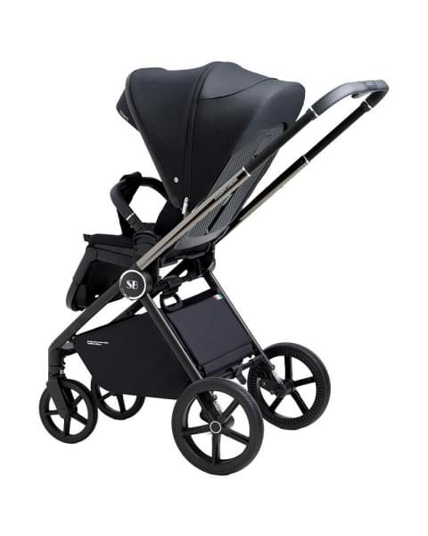 Детская коляска Sweet Baby Elegante 2 в 1 Chrome Black