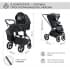 Детская коляска Sweet Baby Elegante 2 в 1 Chrome Black