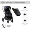 Детская коляска Sweet Baby Elegante 2 в 1 Chrome Black