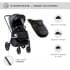 Детская коляска Sweet Baby Elegante 2 в 1 Chrome Black