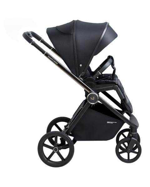 Детская коляска Sweet Baby Elegante 2 в 1 Chrome Black