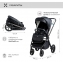 Детская коляска Sweet Baby Elegante 2 в 1 Chrome Black
